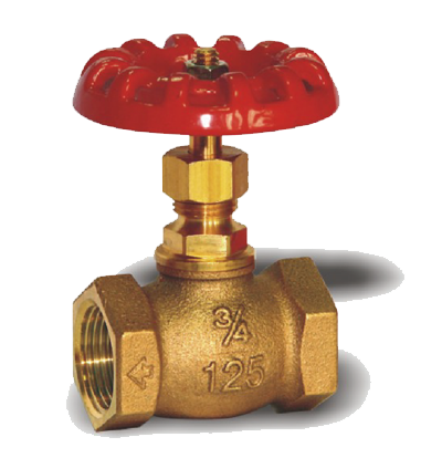 Bronze globe valve