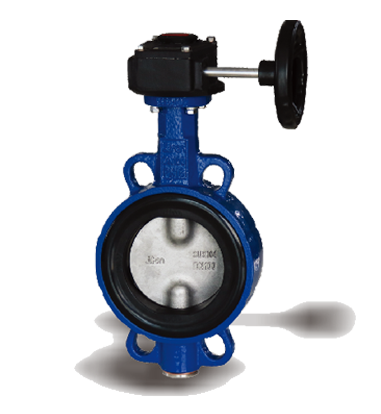 Hand Cast Iron Wafer Butterfly Valve