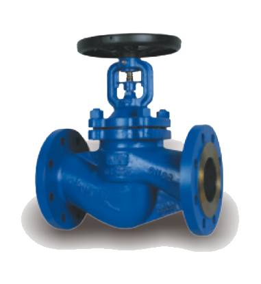 Cast steel bellows globe valve